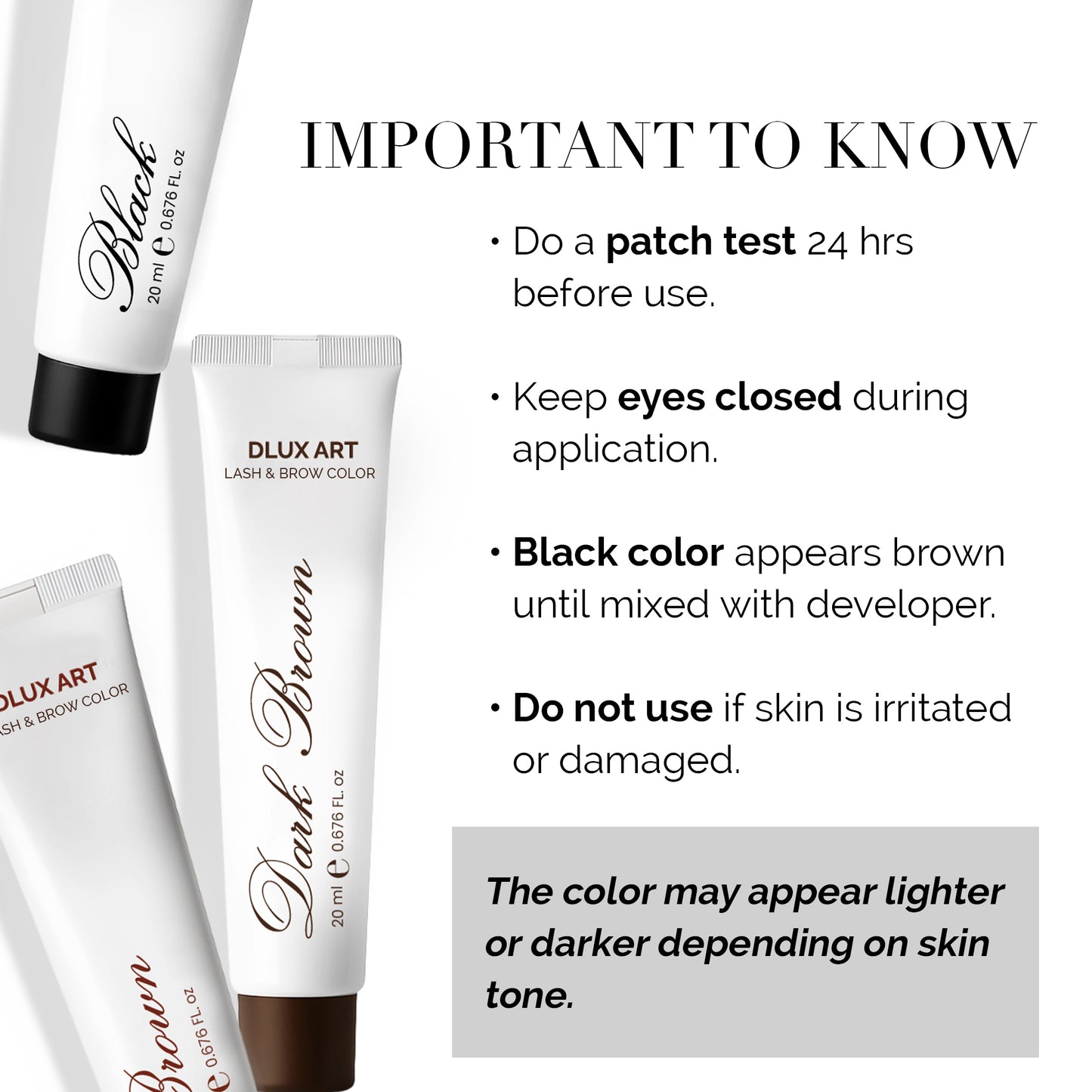 Lash & Brow Bundle Tint Kit