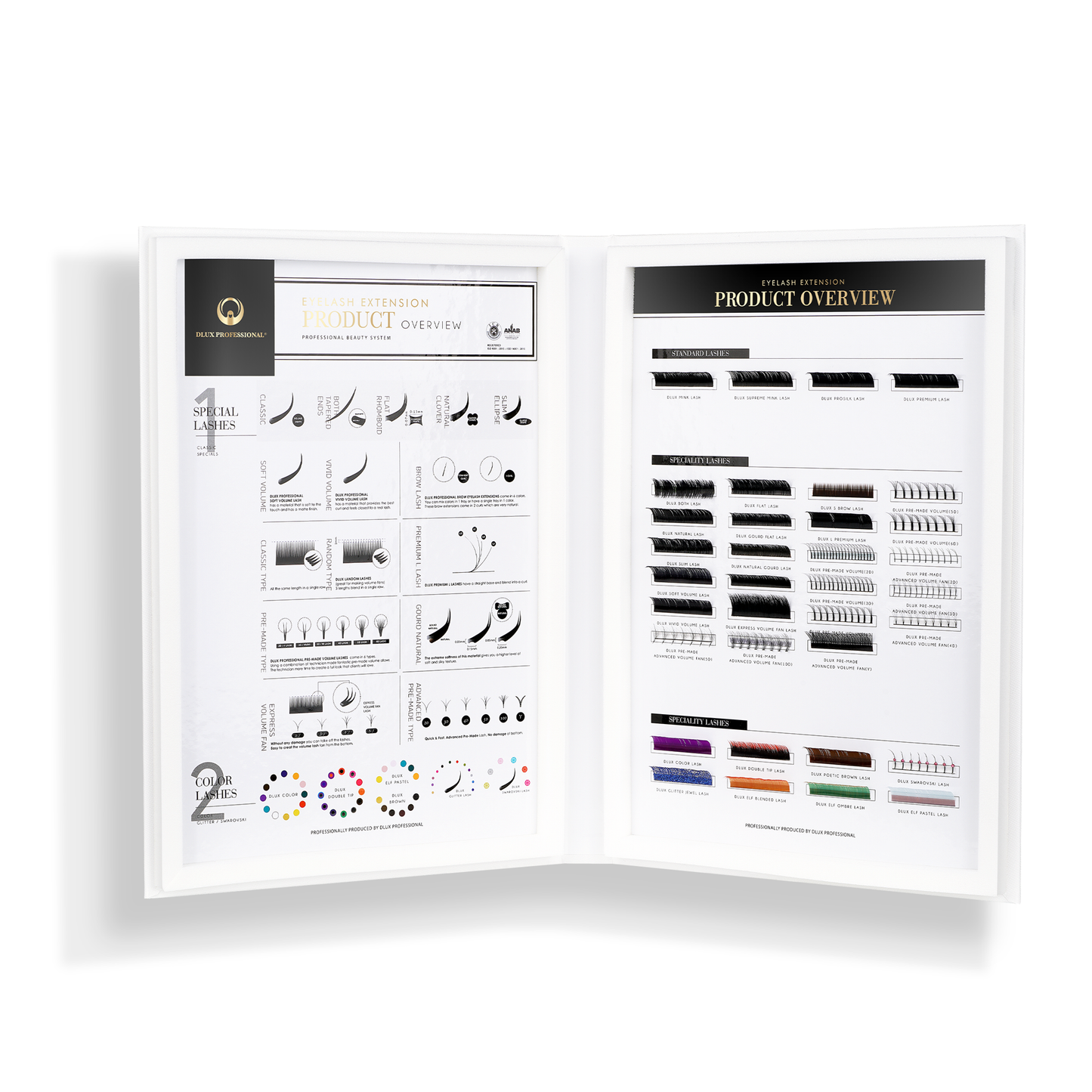DLUX EYELASH EXTENSION BOOK