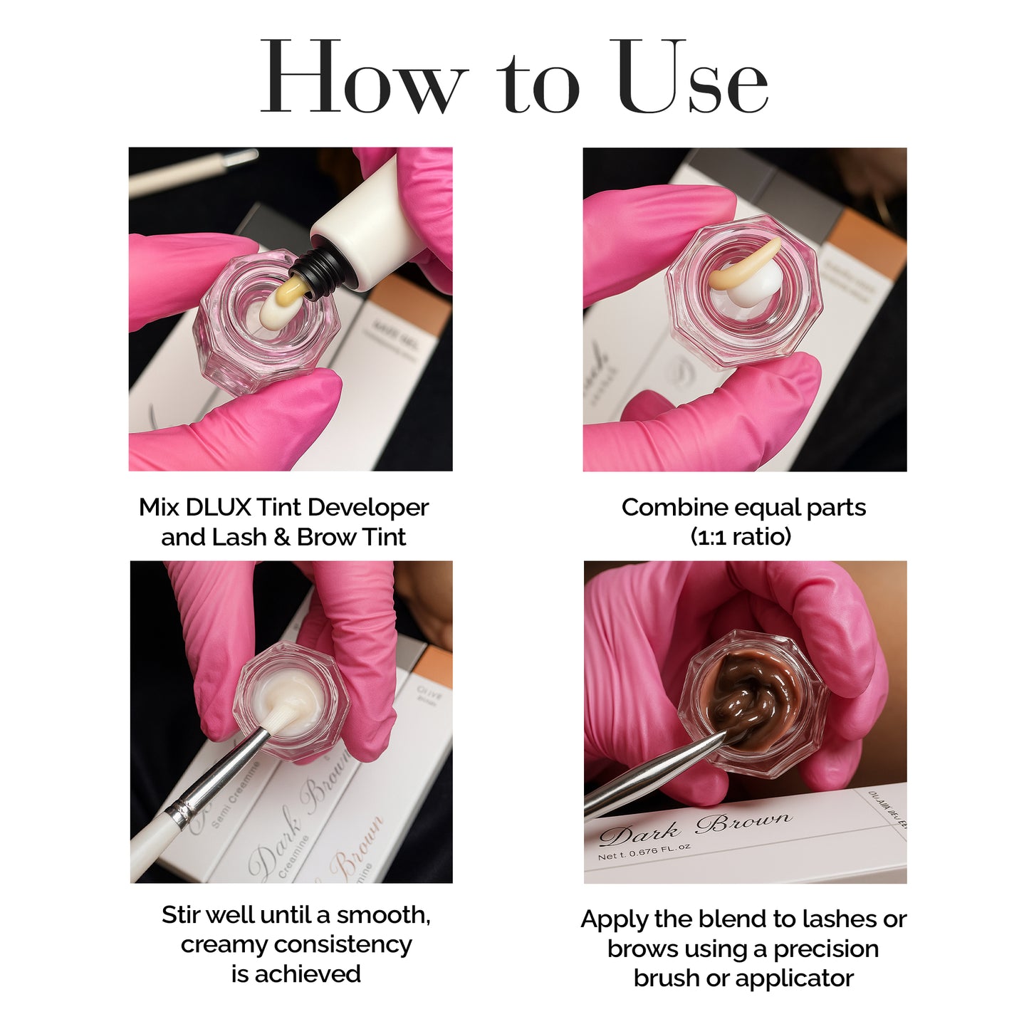 Dlux Lash and Brow Art Tint Developer