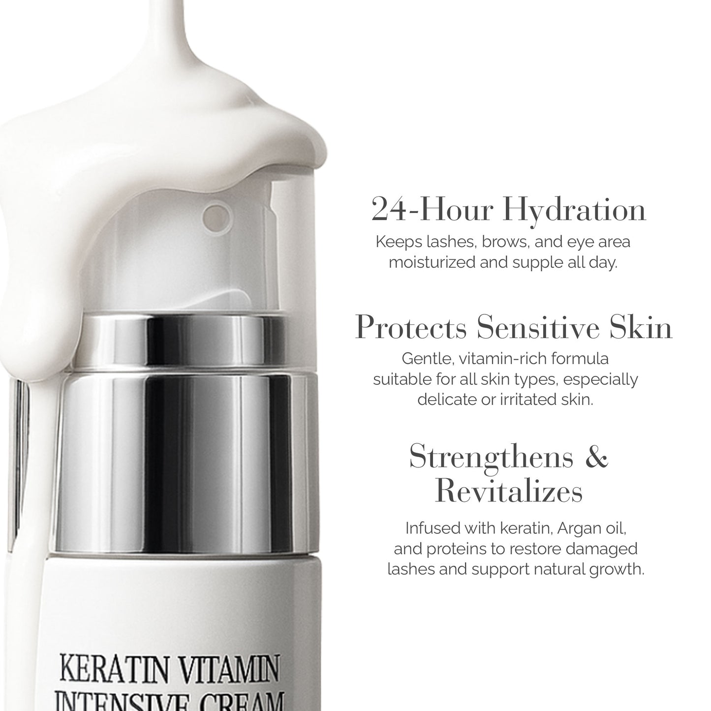Keratin Vitamin C Cream for Lash Lifting