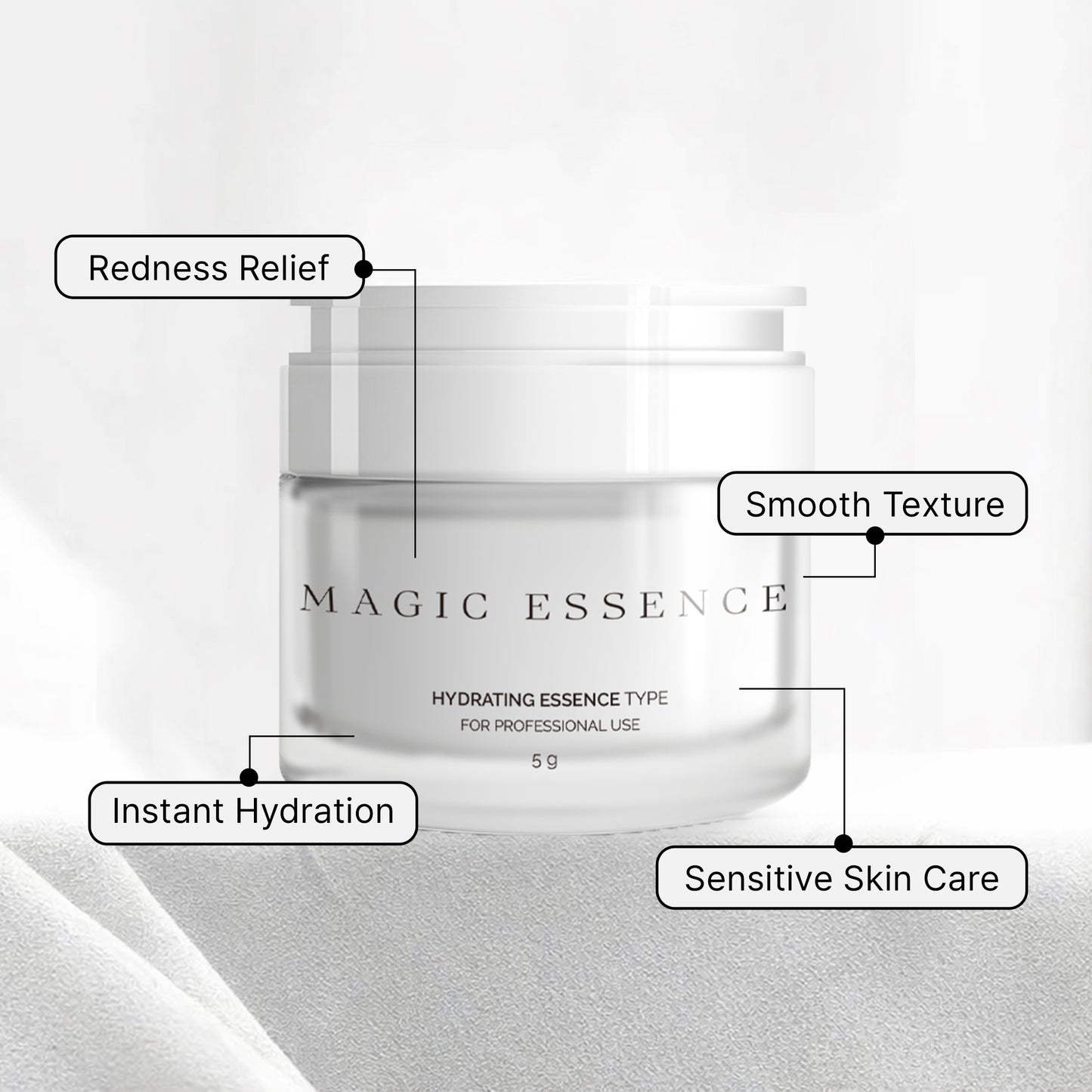Korean Lash & Brow Black Tint Bundle with Magic essence