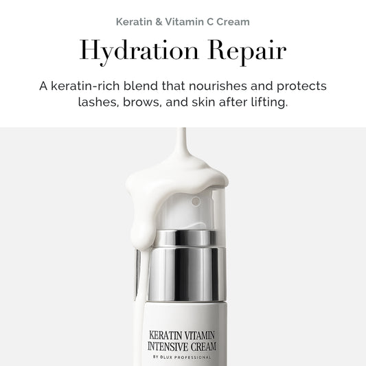 Keratin Vitamin C Cream for Korean Lash & Brow Lifting