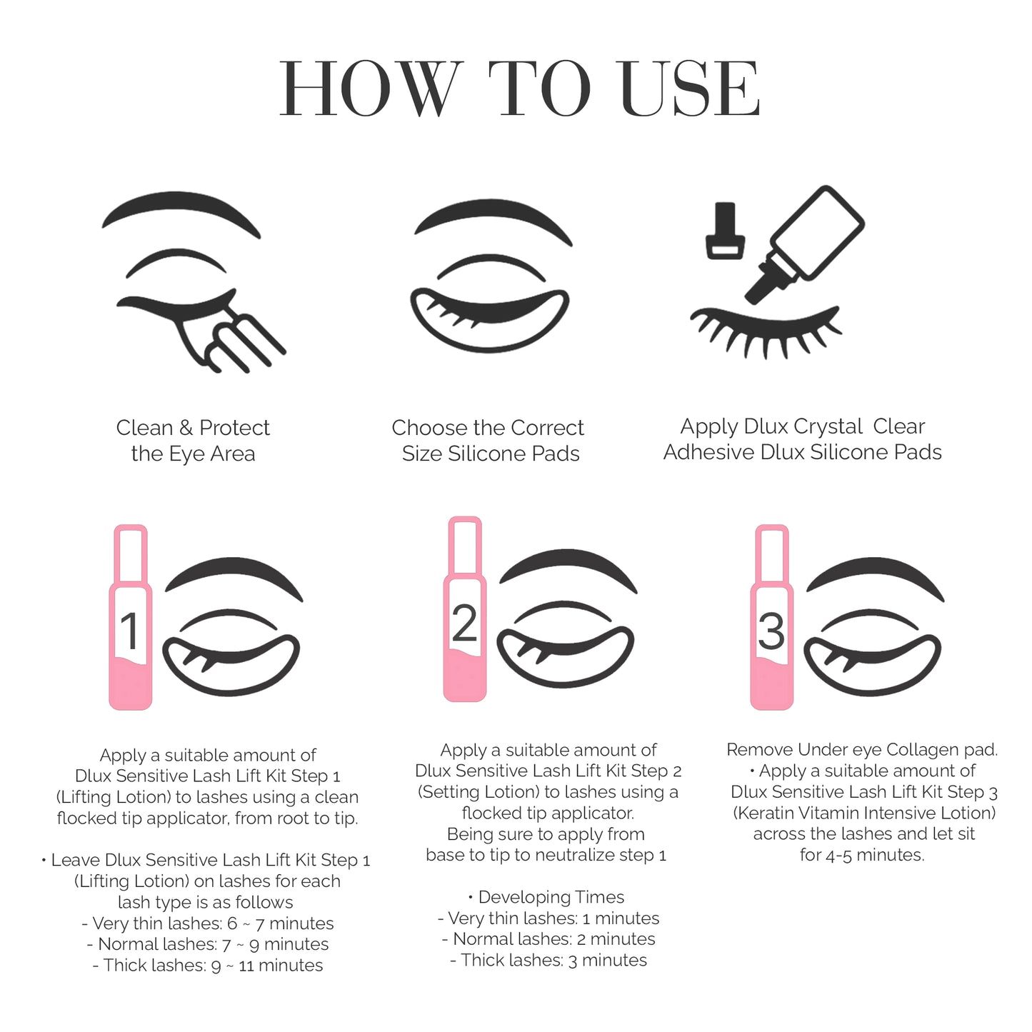 Sensitive Lash & Brow Lift Kit