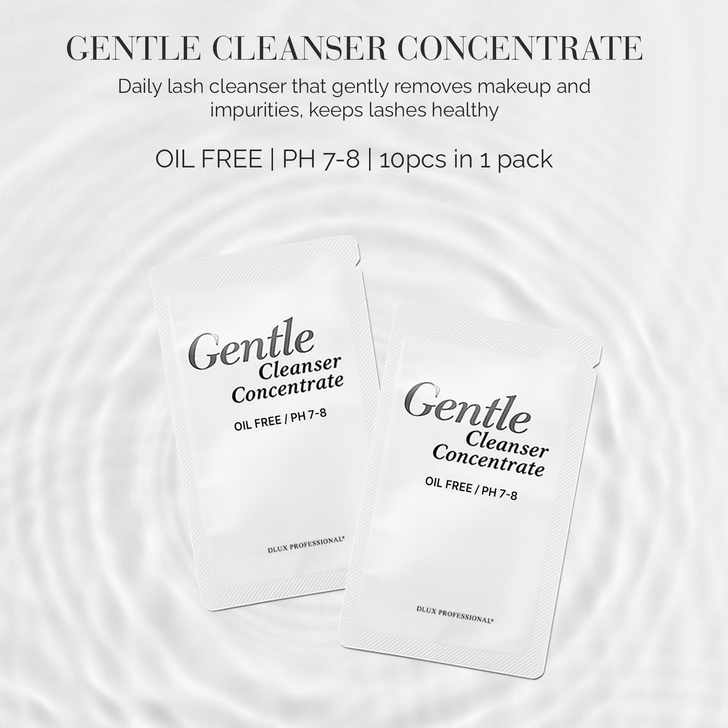 Lash Cleanser Sachet-Type