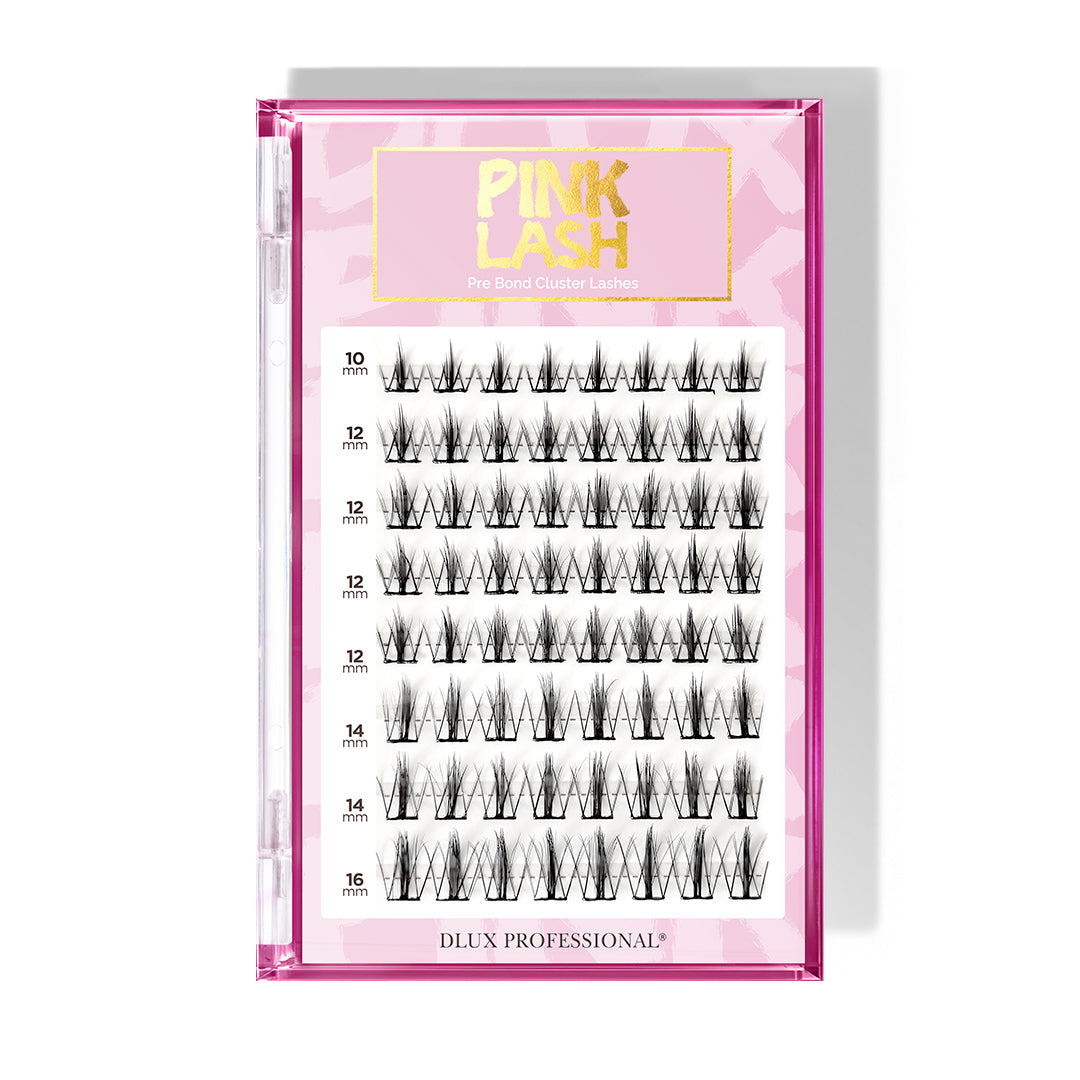 Glue-less Pink Lash Cluster