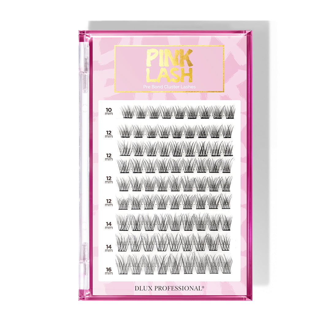 Glue-less Pink Lash Cluster