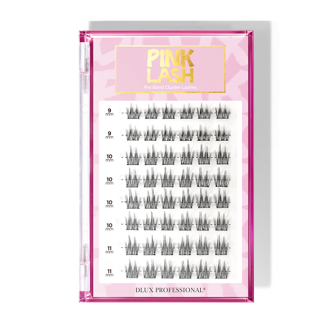 Glue-less Pink Lash Cluster
