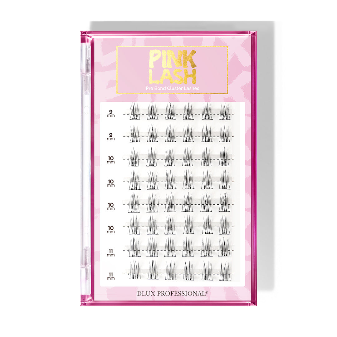 Glue-less Pink Lash Cluster