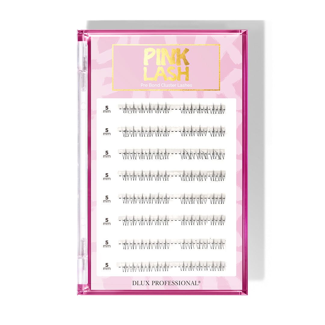Glue-less Pink Lash Cluster