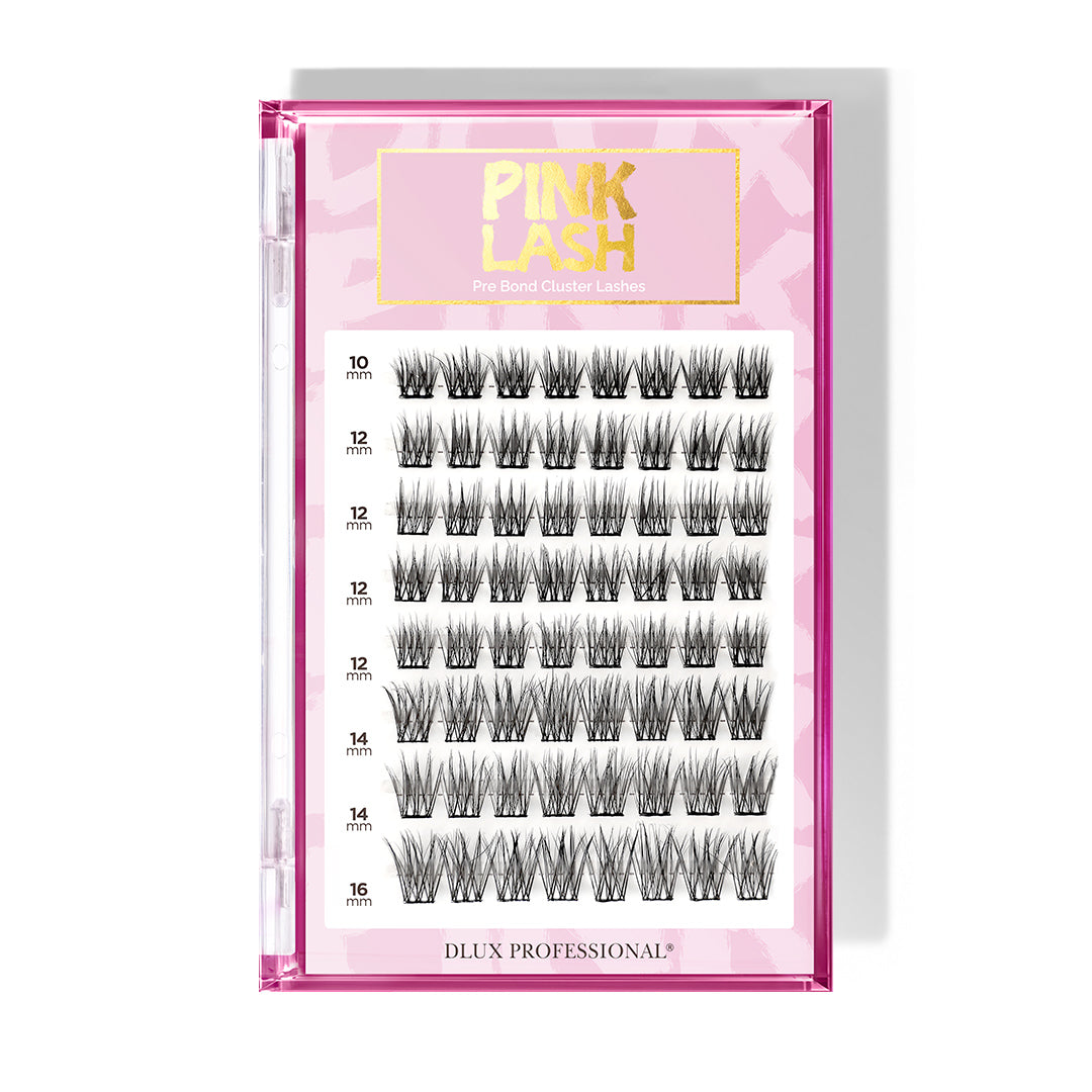 Glue-less Pink Lash Cluster