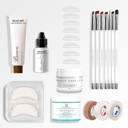 Korean Lash Lift and Brows Tint Bundle