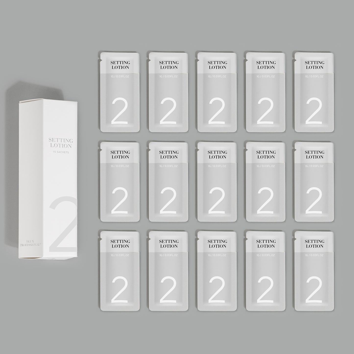 Step 2 » Eyebrow Lamination Styling Lotion / 15 Sachets