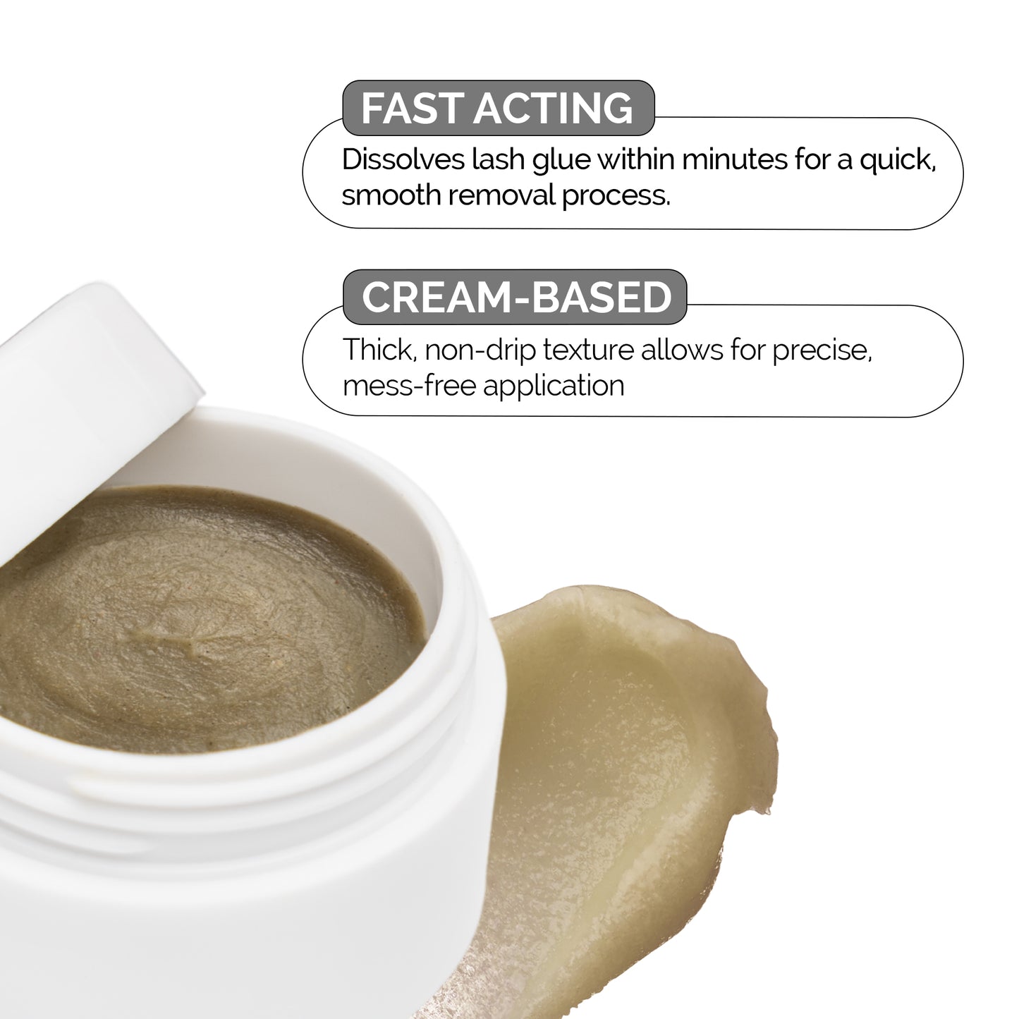 Eyelash Extensions Cream Glue Remover