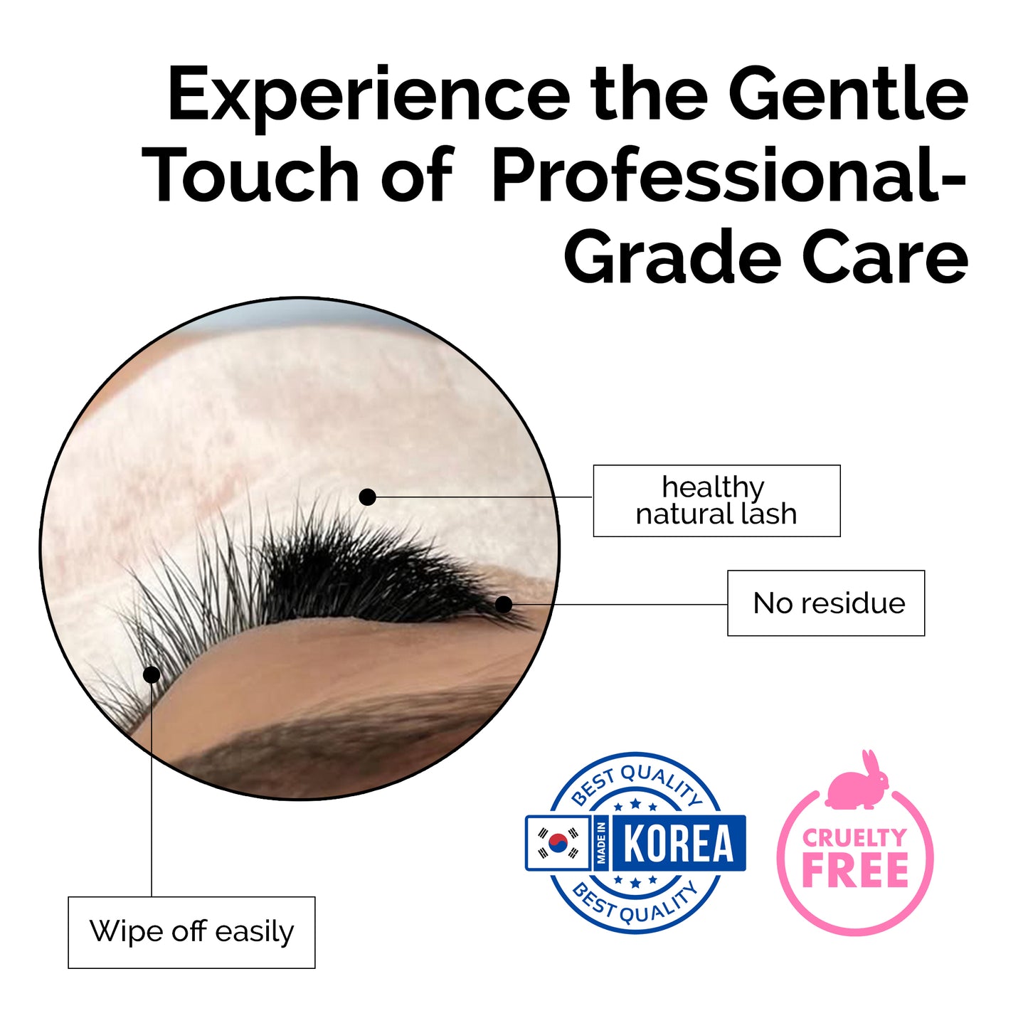 Eyelash Extensions Cream Glue Remover