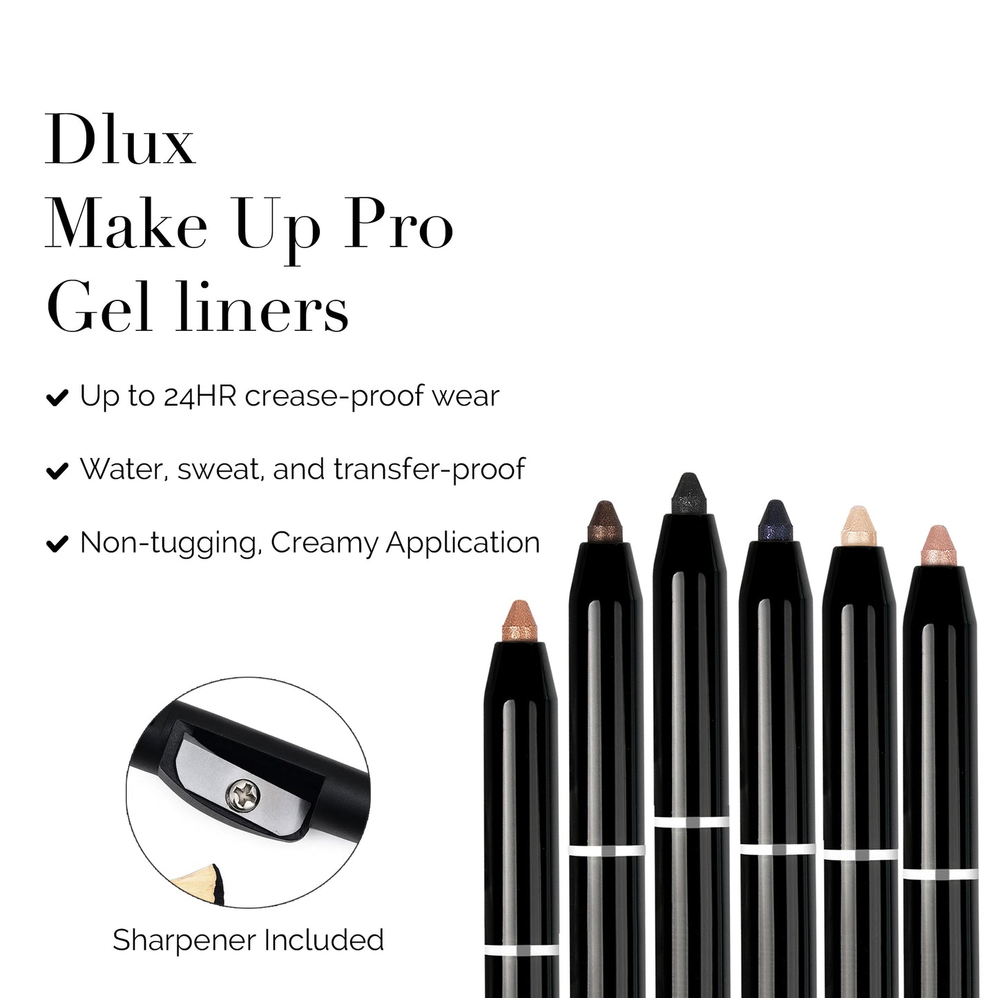Dlux Make Up Pro Gel liners