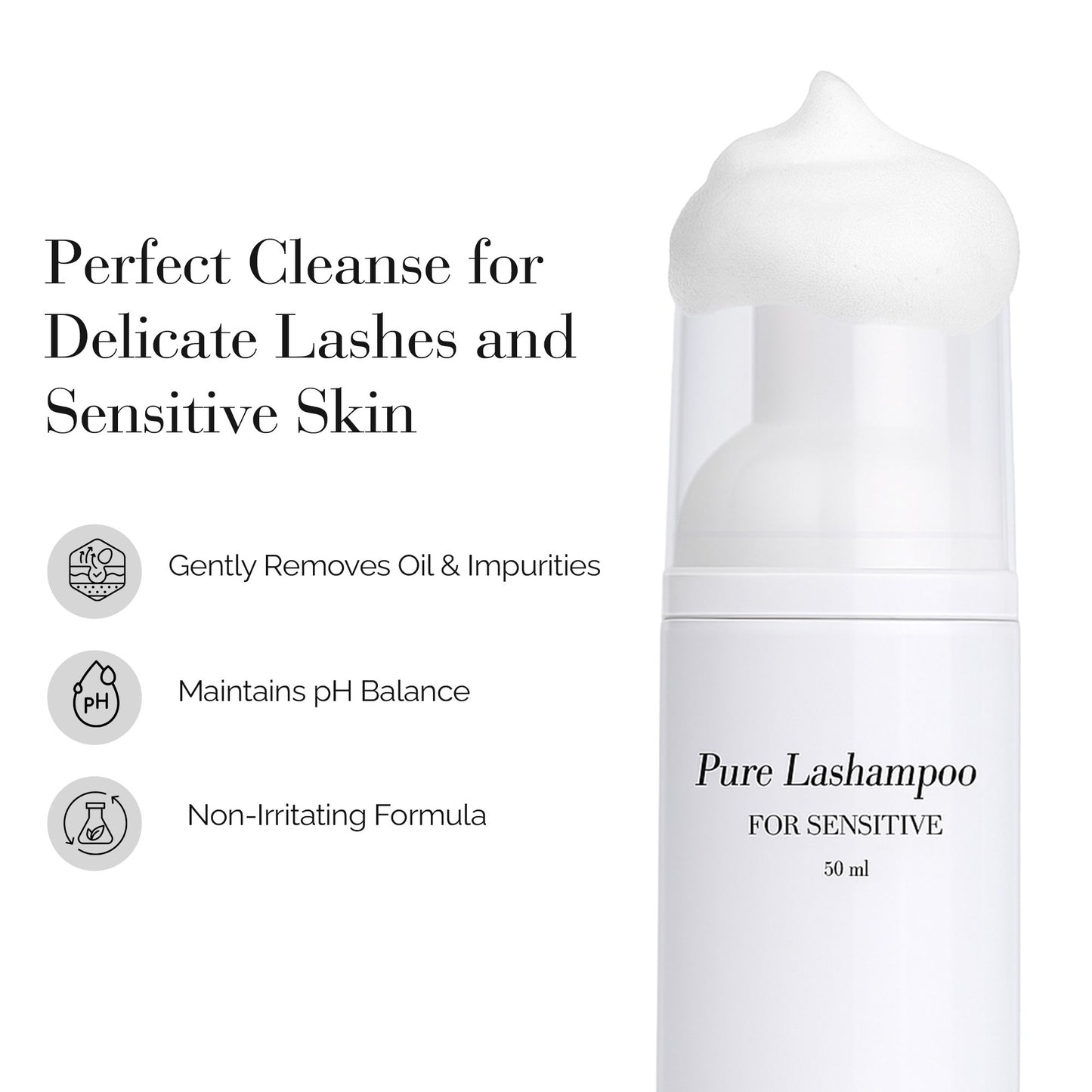 Bottled Lash Shampoo / Cleanser