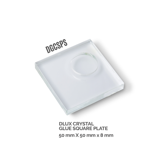 Crystal Glue Square Plate
