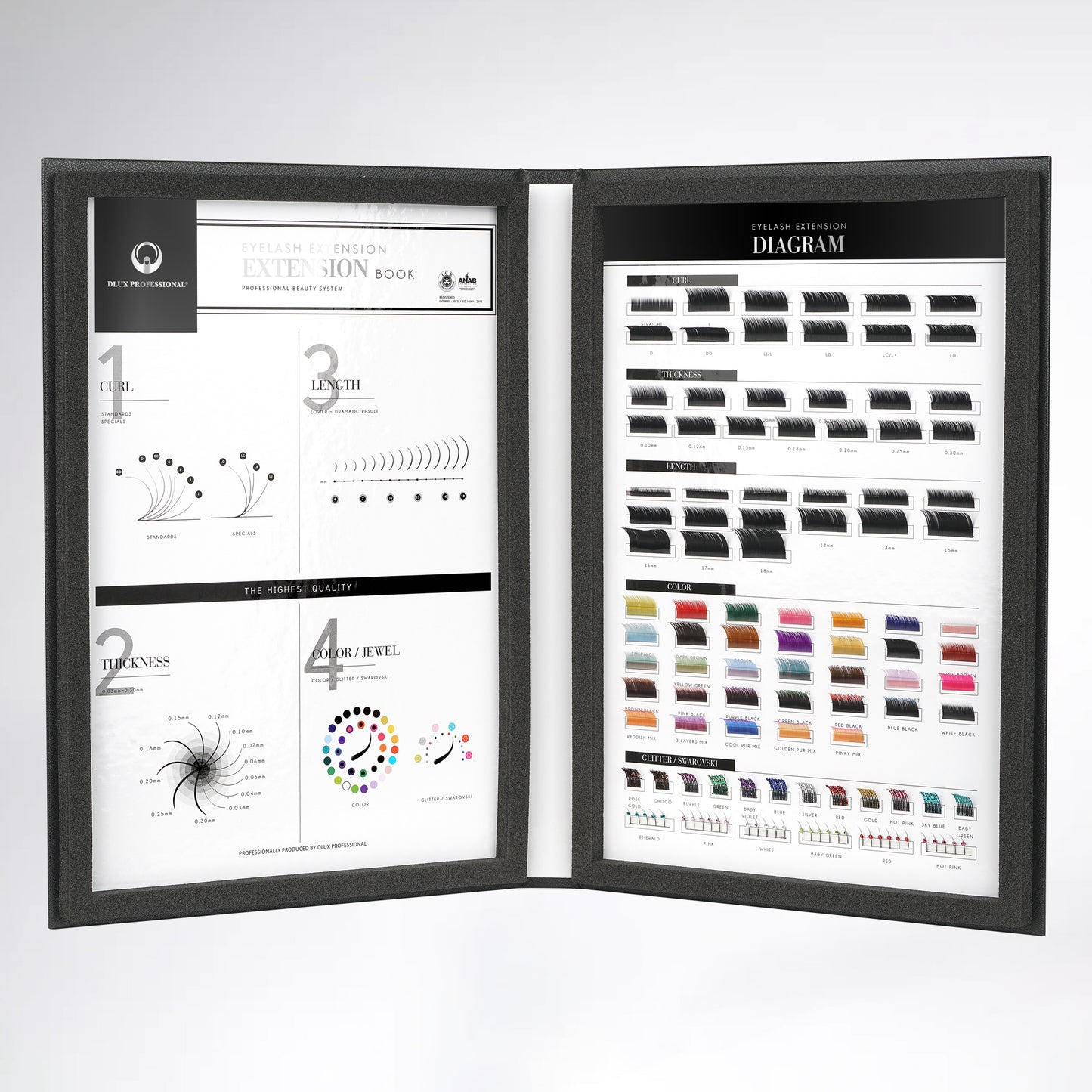 DLUX EYELASH EXTENSION BOOK