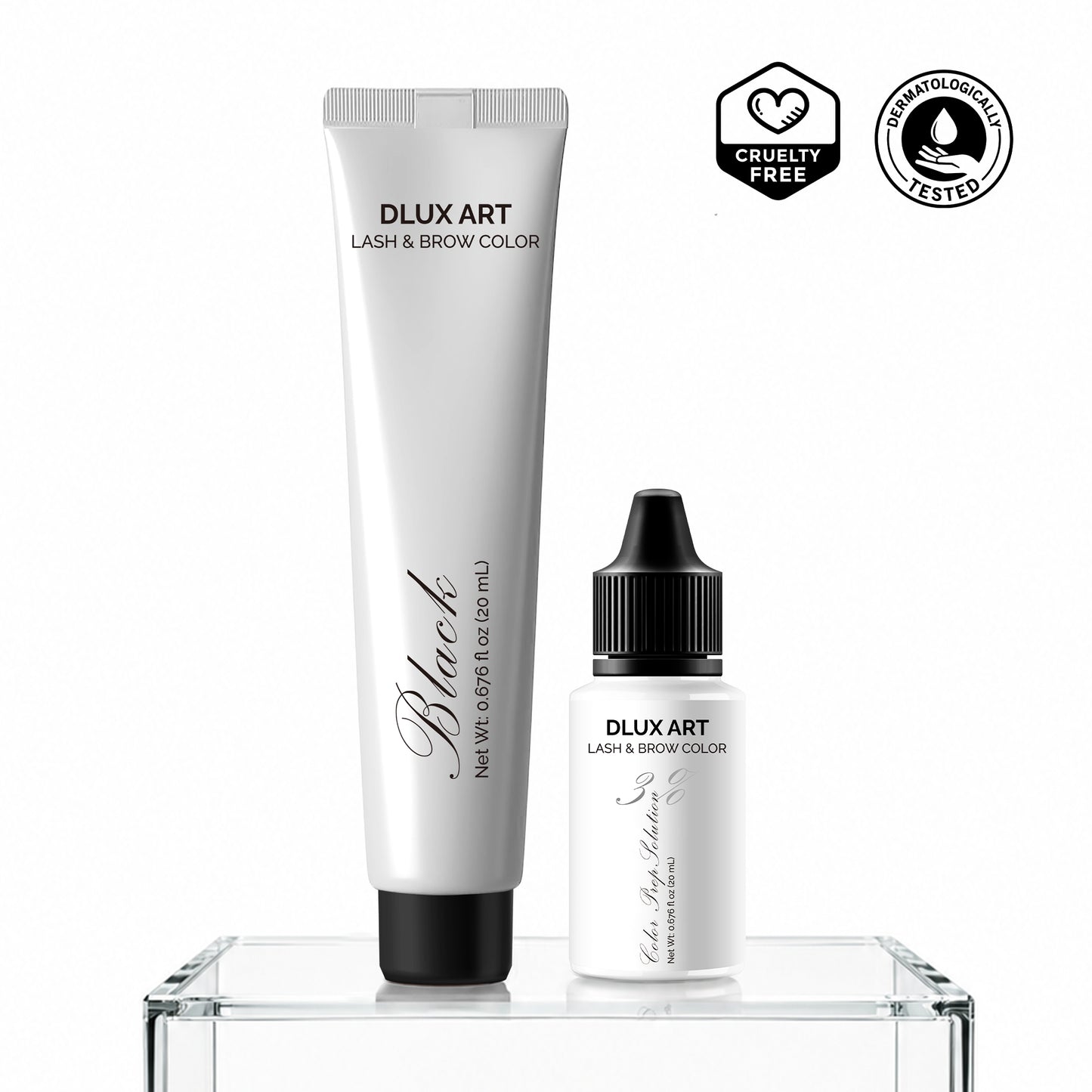 Korean Lash & Brow Black Tint & Lash Developer