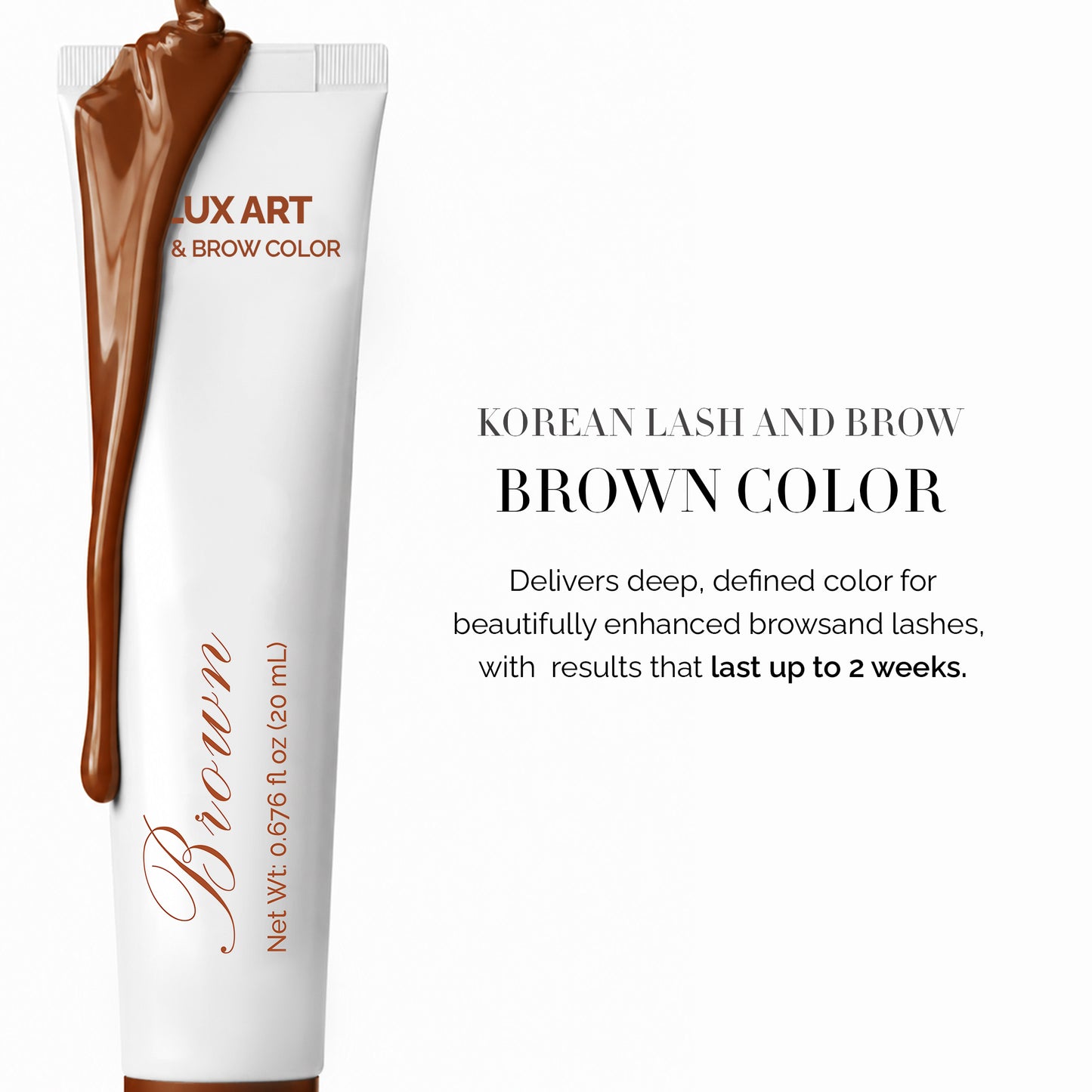 Korean Lash and Brow Art Brown Tint