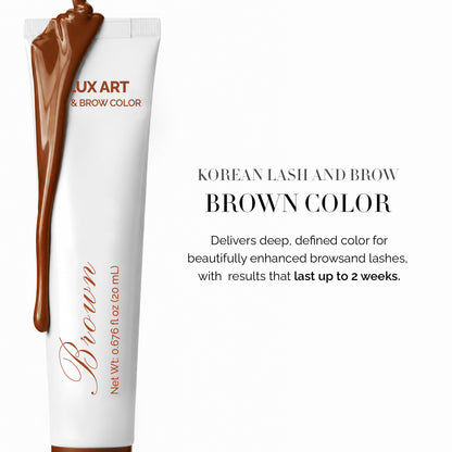 Korean Lash and Brow Art Brown Tint