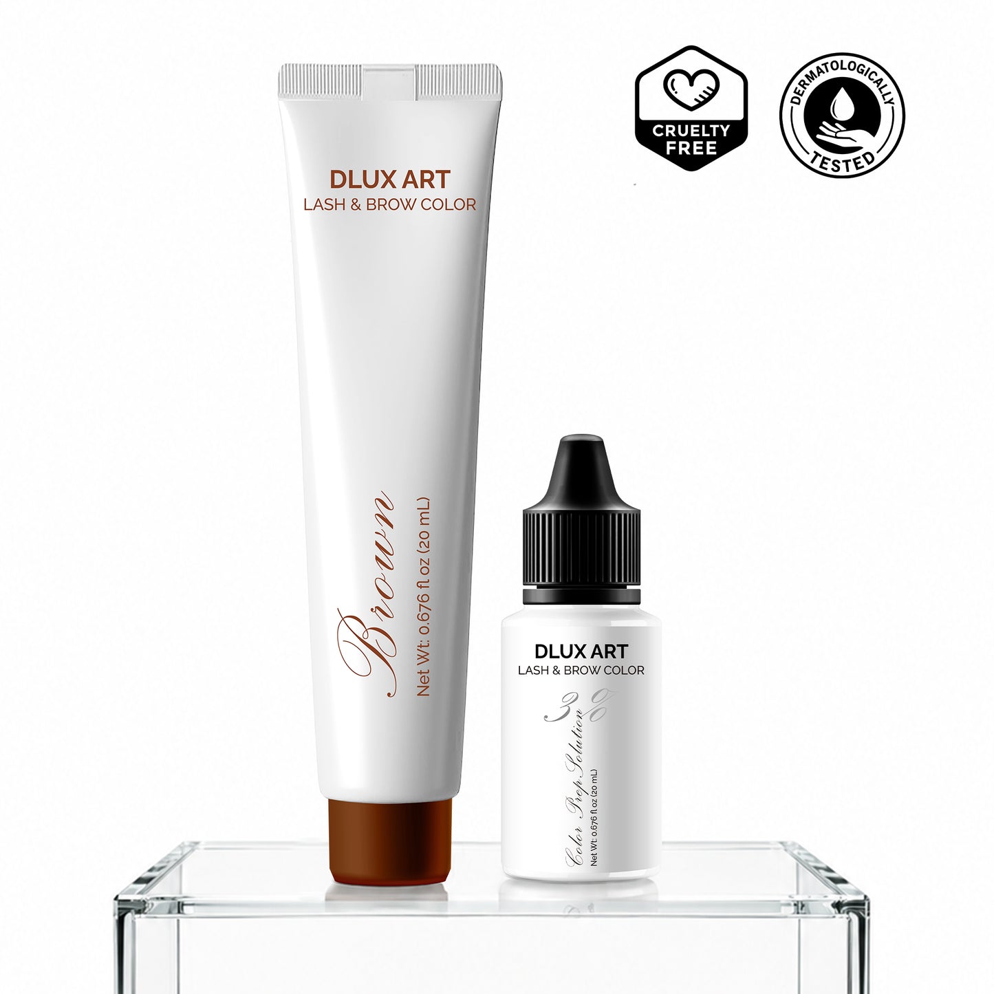 Korean Lash & Brow Brown Tint & Lash Developer