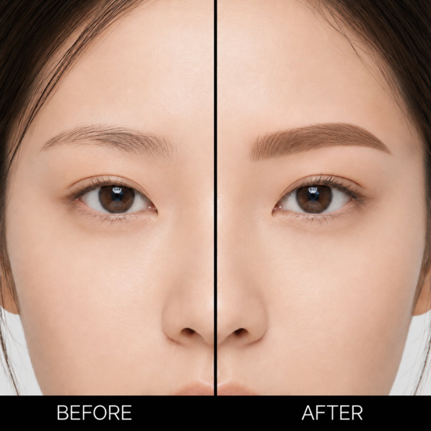 Korean Lash & Brow Brown Tint Bundle with Magic essence