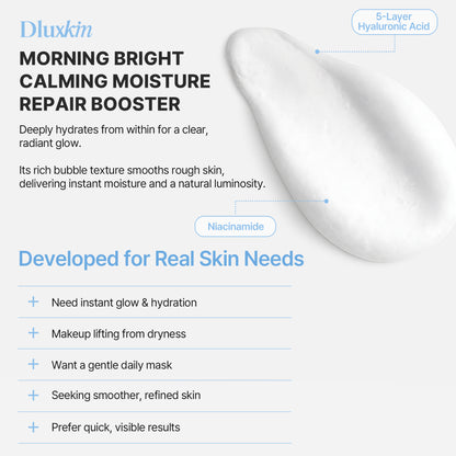 Dluxkin Repair Booster Bubble Mask Pack
