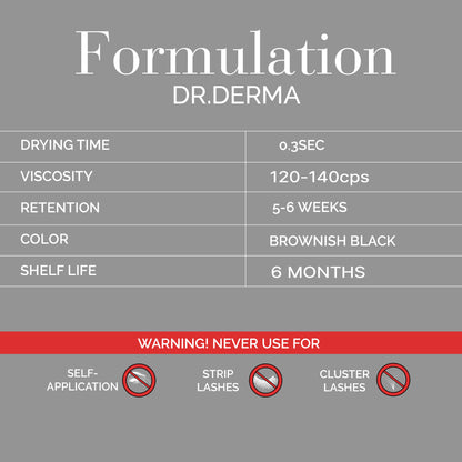Korean Extension Dr. Derma Adhesive