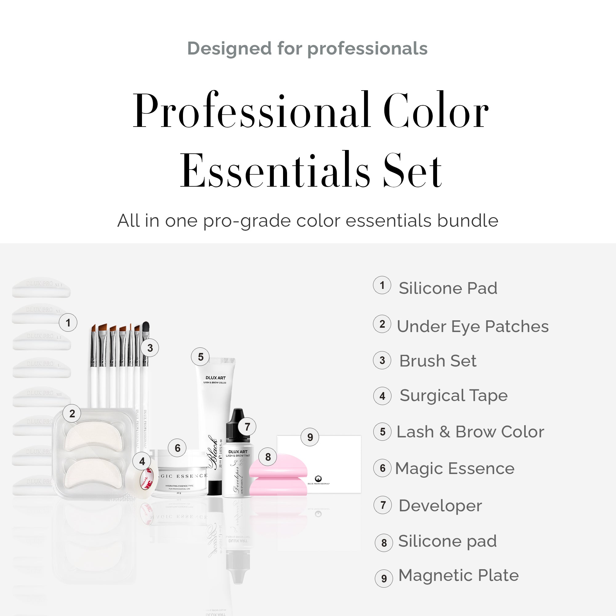 Korean Lash Lift and Brows Tint Bundle – Dlux Professional