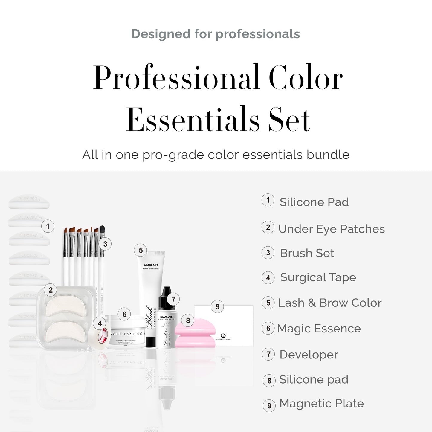 Korean Lash Lift and Brows Tint Bundle