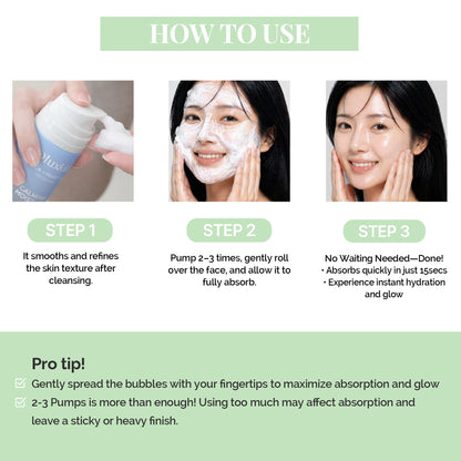 Dluxkin Calming Moisture Bubble Mask Pack