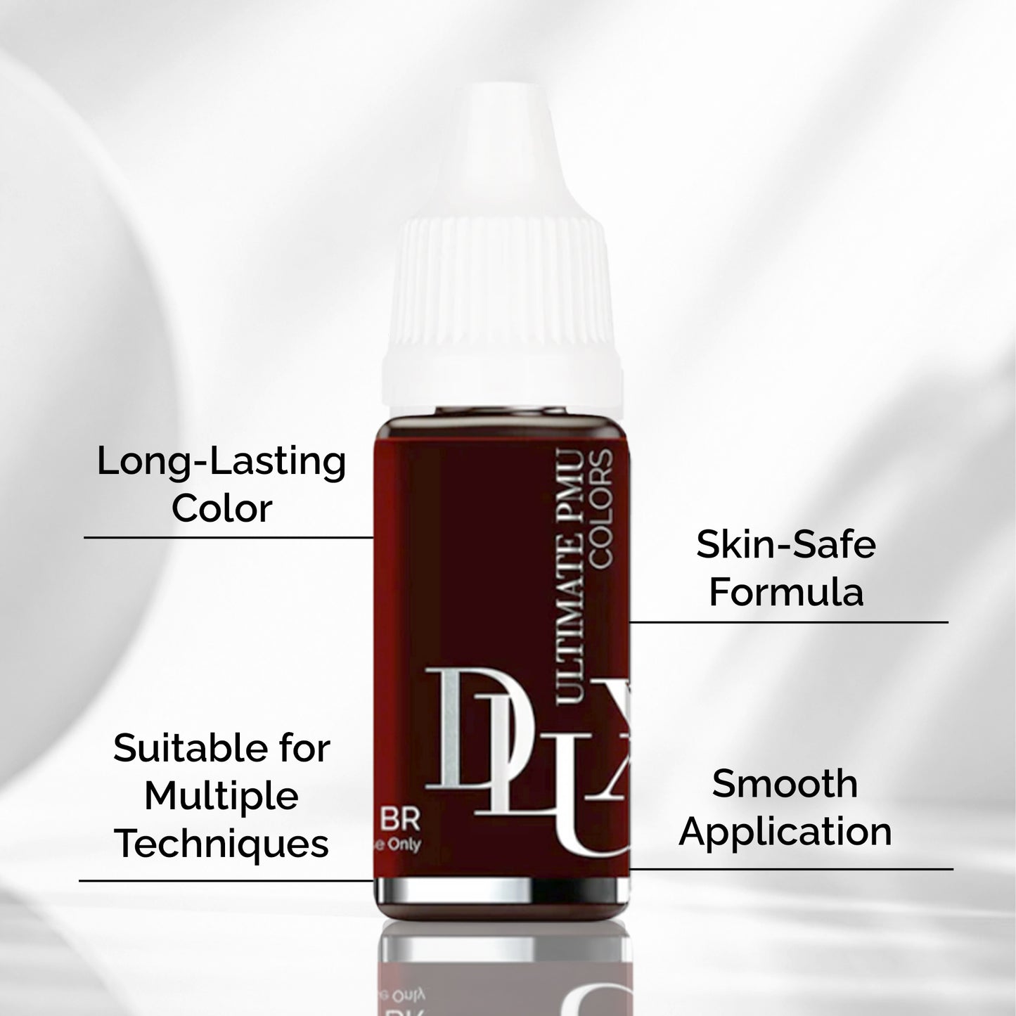 Ultimate PMU Colors (For Eyebrow : Dark Black Brown)