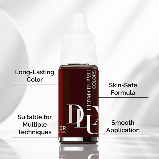 Ultimate PMU Colors (For Eyebrow : Dark Black Brown)