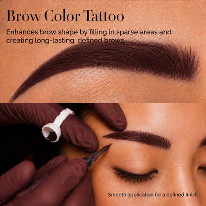 Ultimate PMU Colors (For Eyebrow : Dark Black Brown)