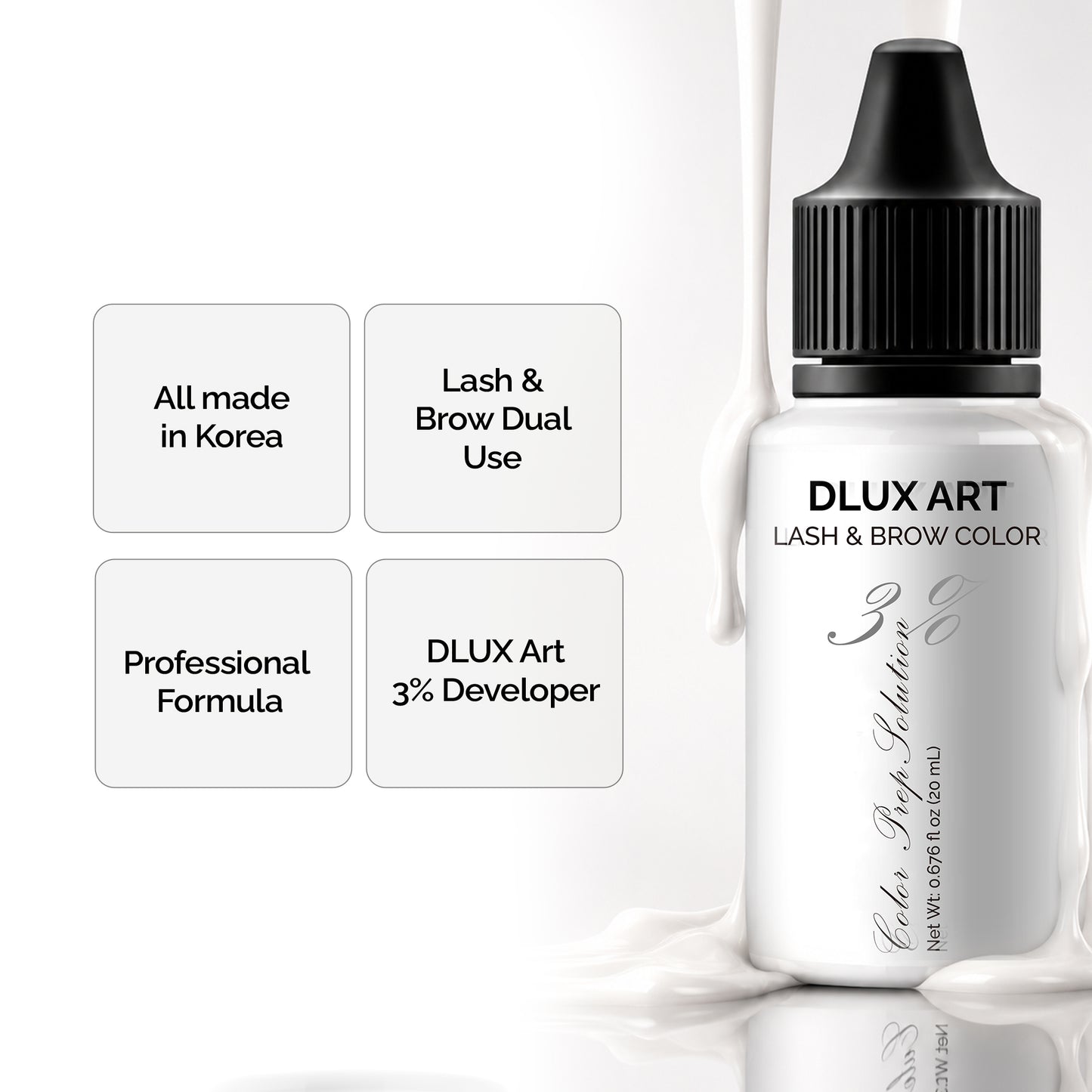 Dlux Lash and Brow Art Tint Developer