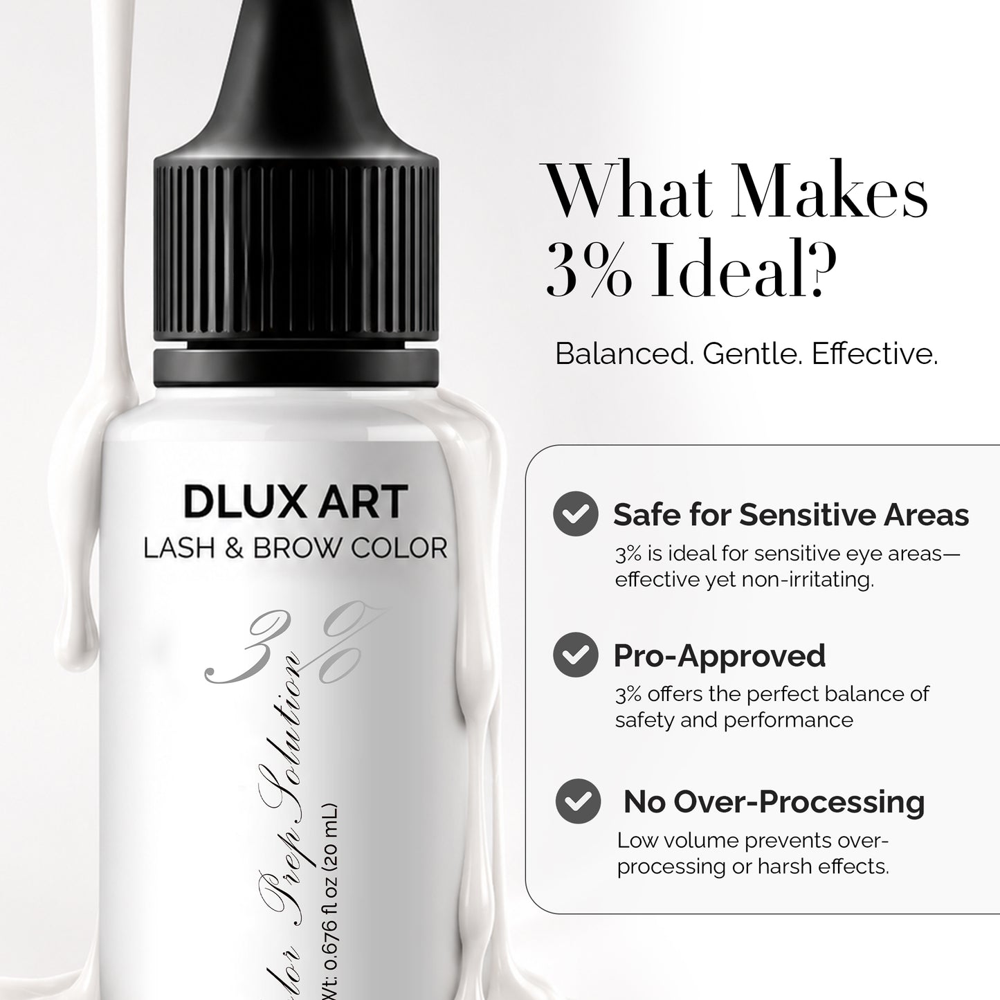 Dlux Lash and Brow Art Tint Developer