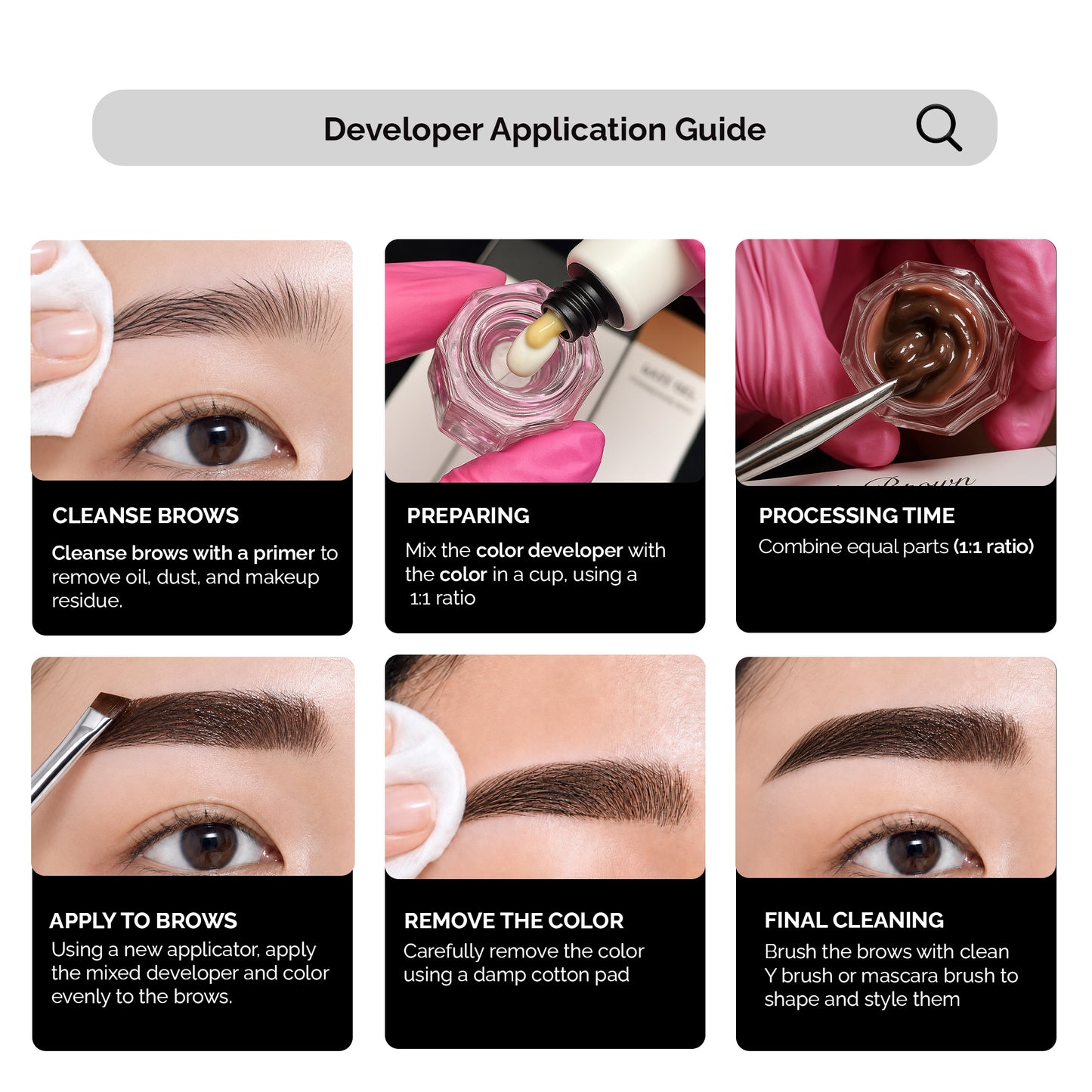 Dlux Lash and Brow Art Tint Developer
