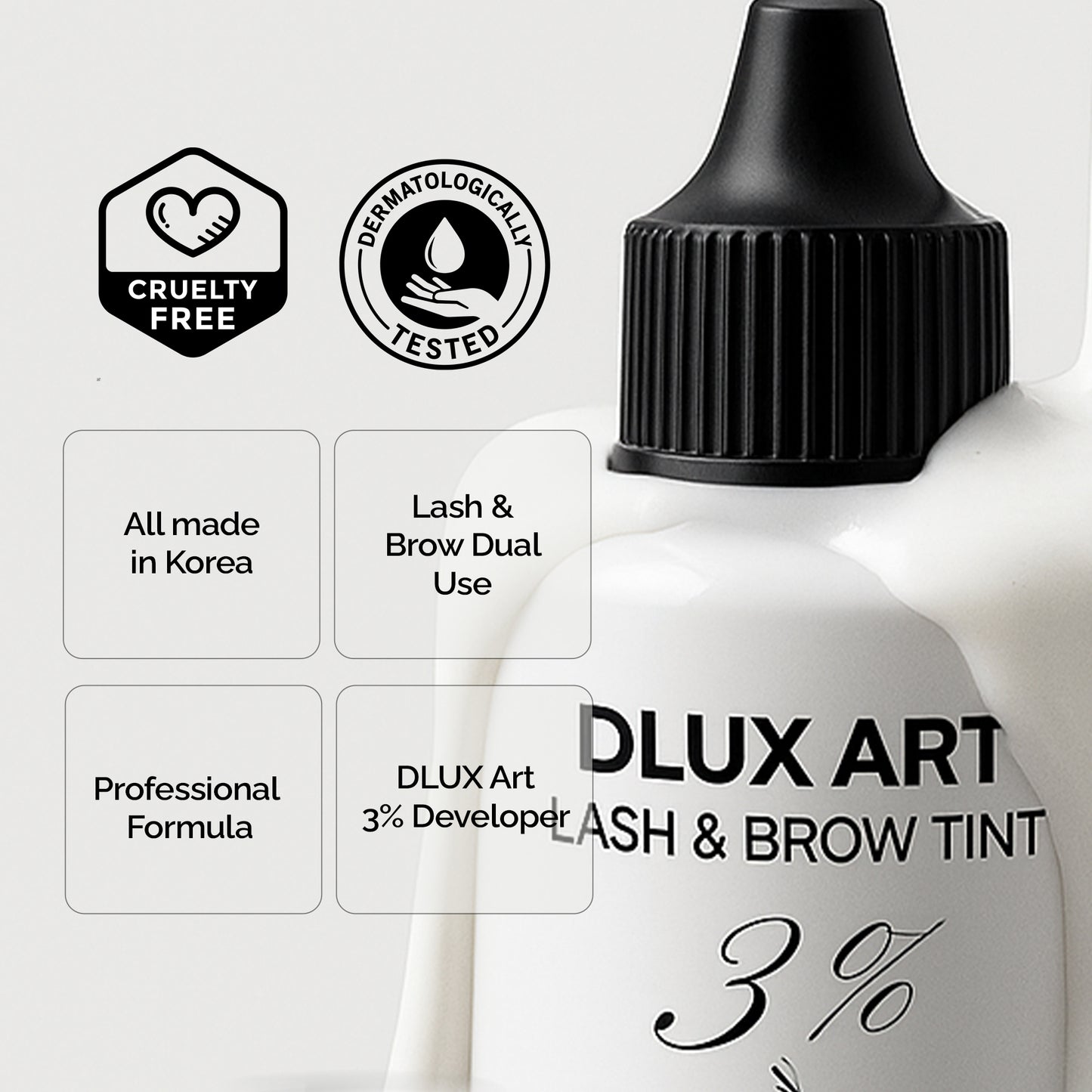 Dlux Lash and Brow Art Tint Developer