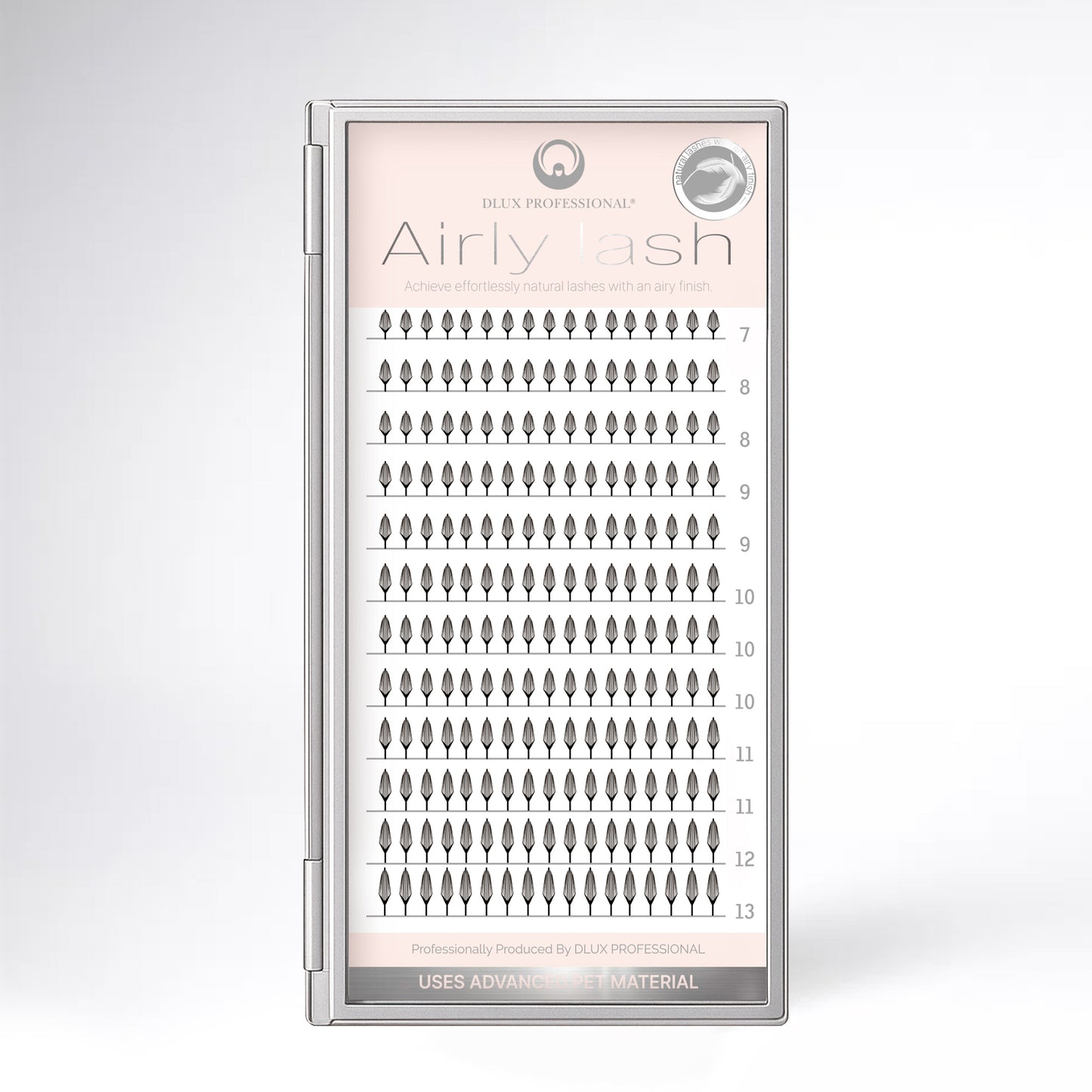 Airly Lash – PET Pre-Made Volume Fans (12 Lines)