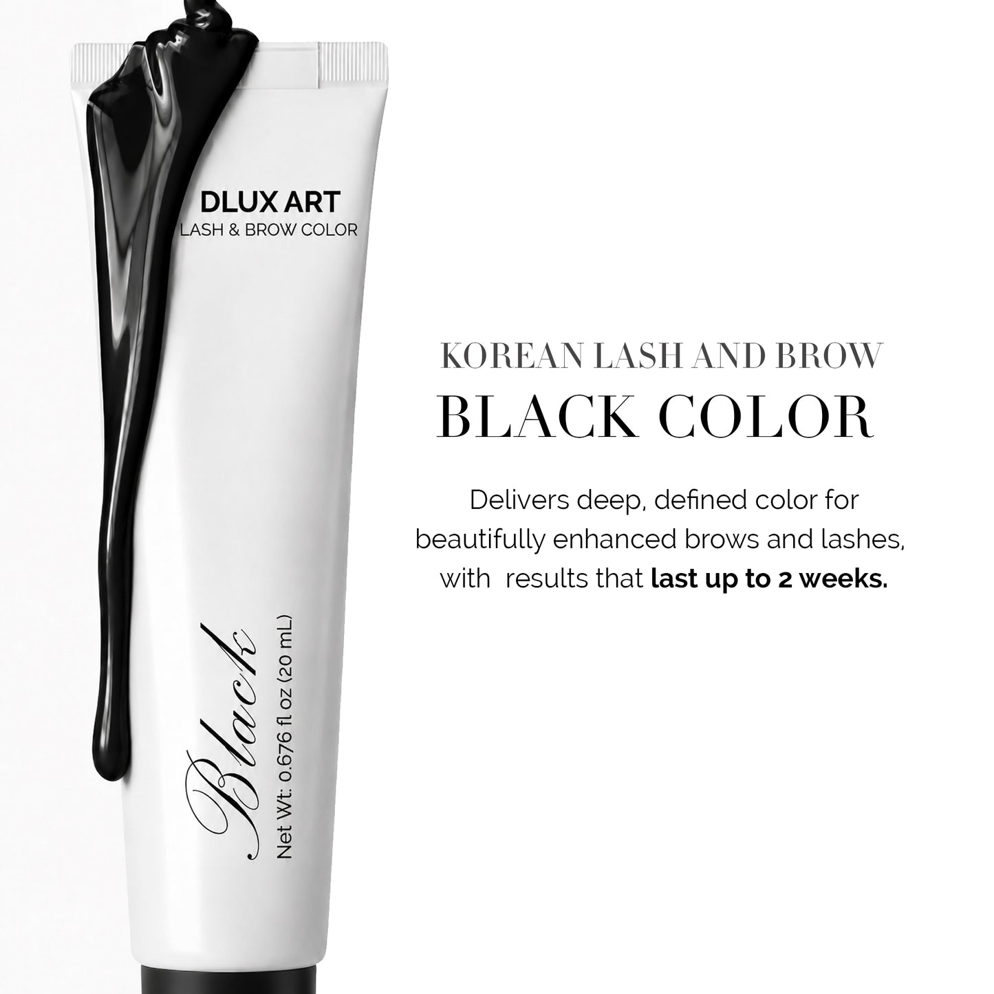 Korean Lash and Brow Art Black Tint
