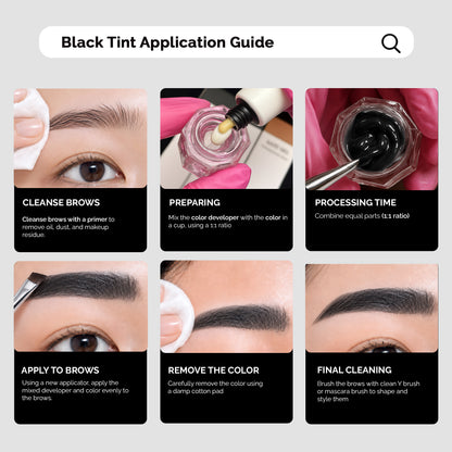 Korean Lash and Brow Art Black Tint