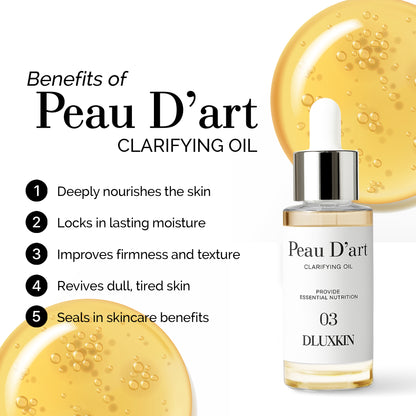 Peau D’art Clarifying Oil ( Hello Smooth and Firm Skin)