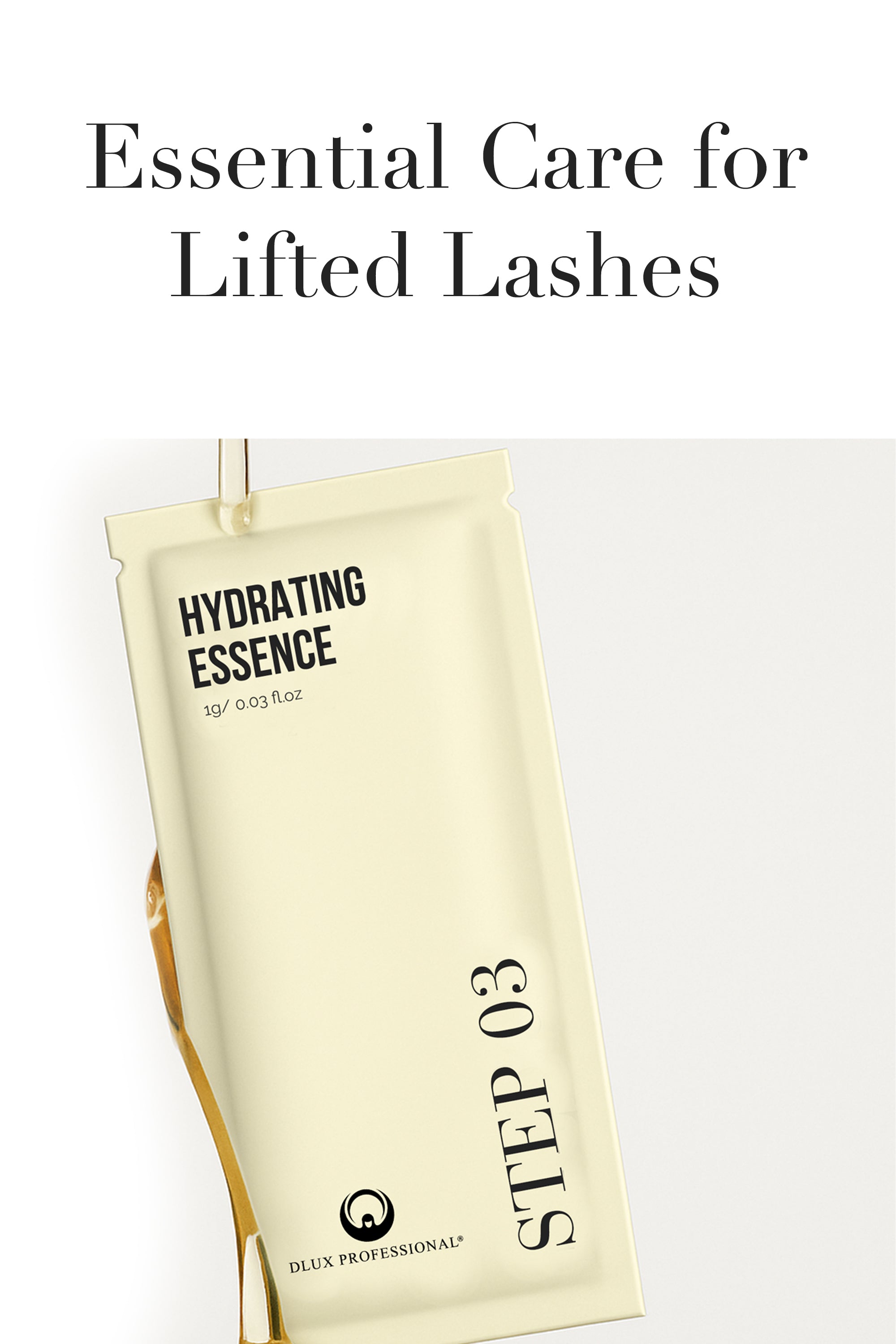 Step 3: Lash Lift Hydrating Essence – Dlux Professional