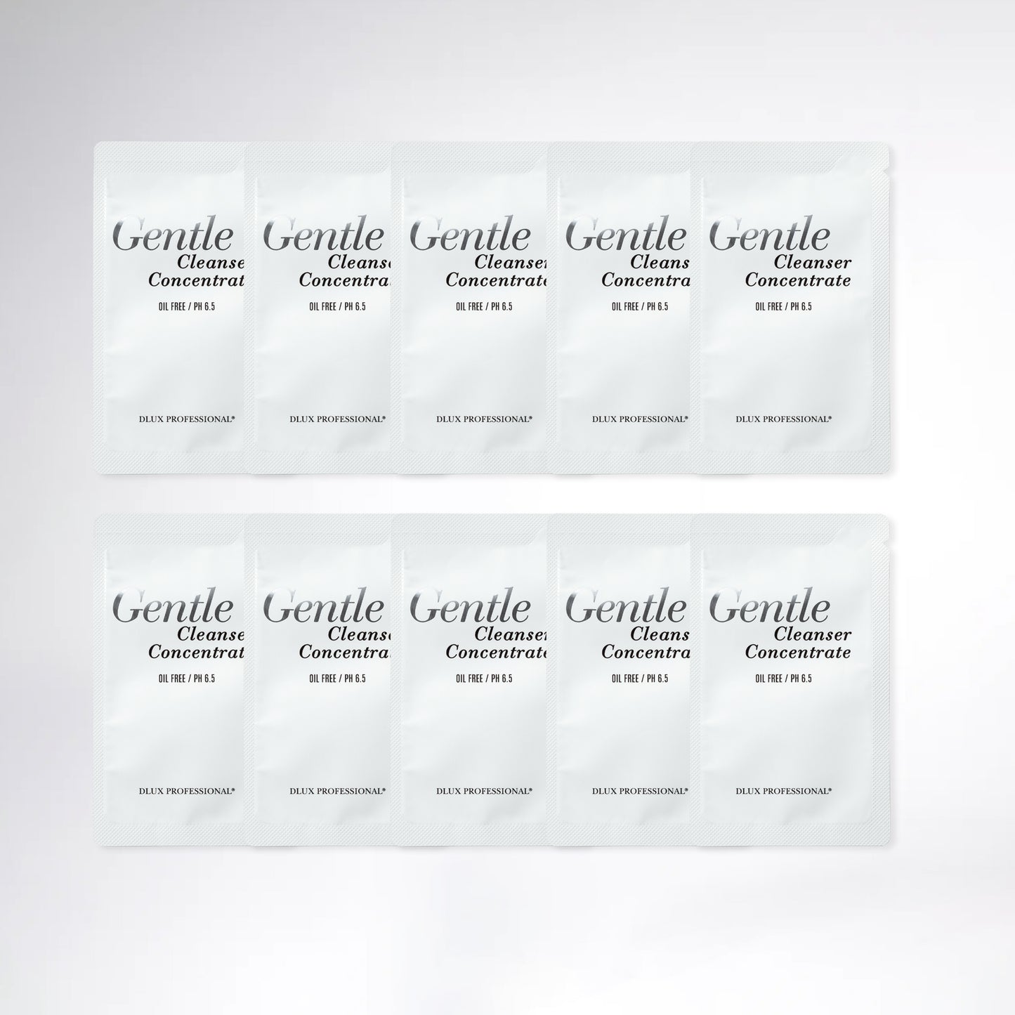 10 Packs for Gentle Cleanser Concentrate (Sachet-Type)