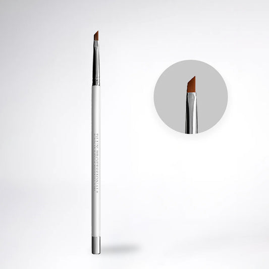 Professional Magnetic Brush No.6 - for Eyebrow Tint/Henna and White Paste Application / Rounded Oblique Cut 3MM