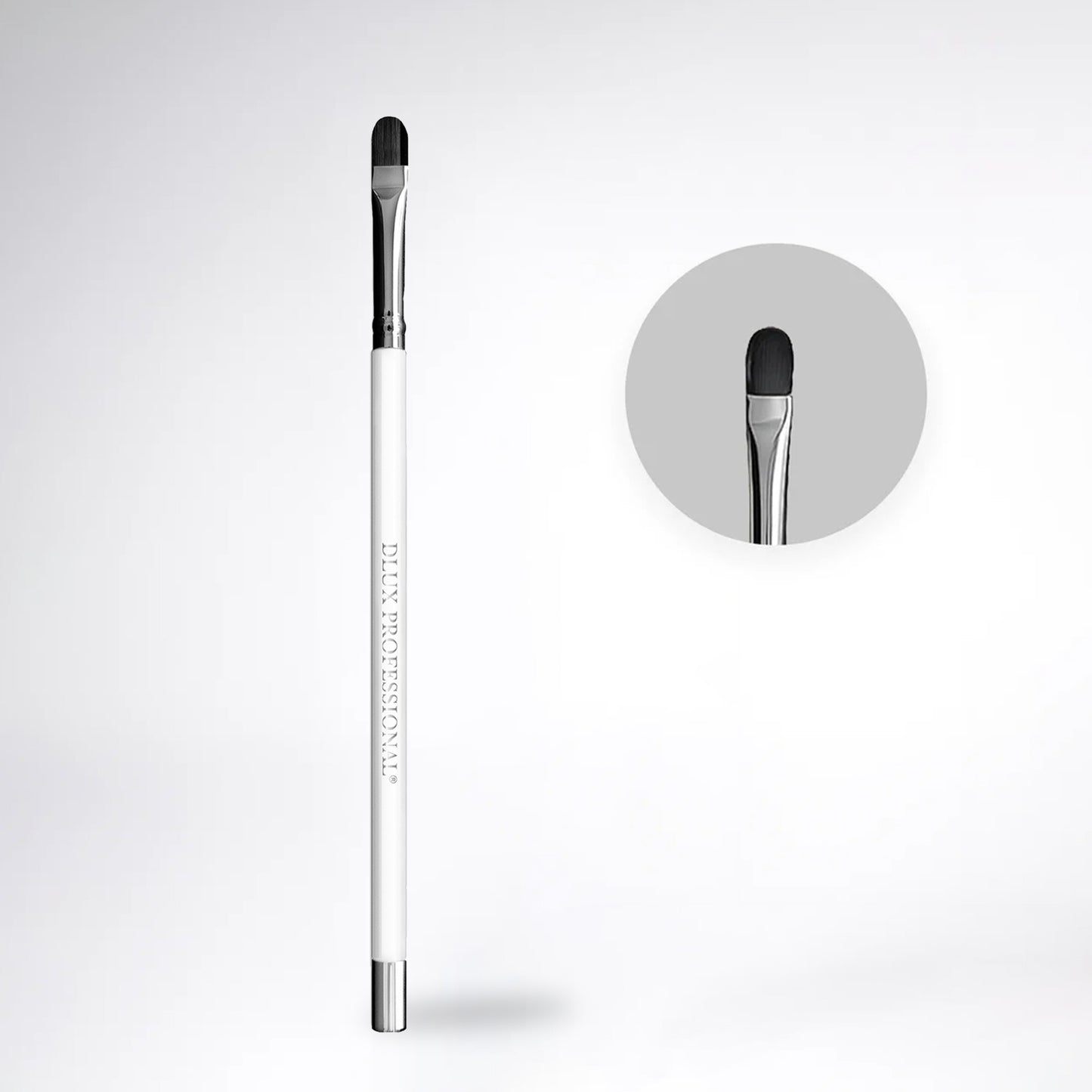Professional Magnetic Brush No.5 - for Eyebrow Tint/Henna and White Paste Application / Round Cut Tip