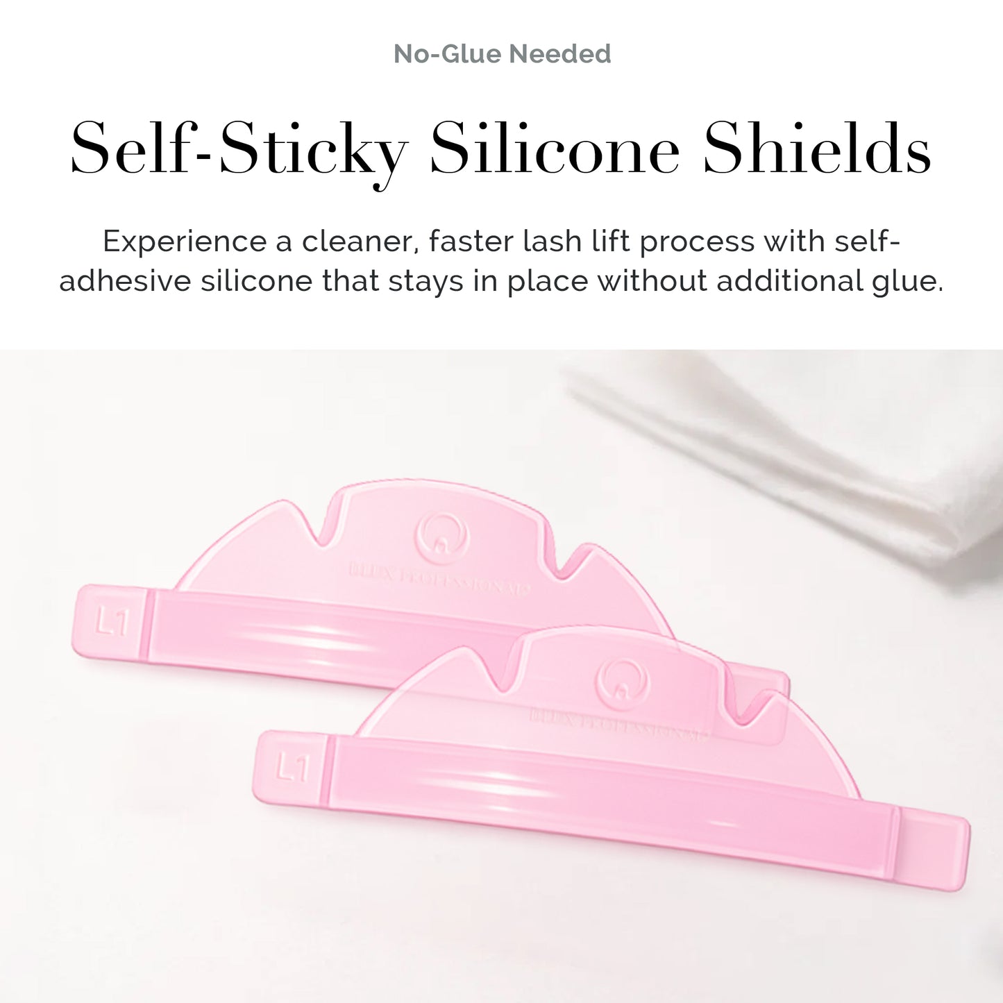 Soft-Fit Korean Lash Lift Self-Sticky Silicone Rod (C-Curl Lash Lifting)
