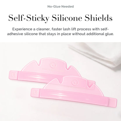 Soft-Fit Korean Lash Lift Self-Sticky Silicone Rod (C-Curl Lash Lifting)