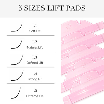 Soft-Fit Korean Lash Lift Self-Sticky Silicone Rod (C-Curl Lash Lifting)